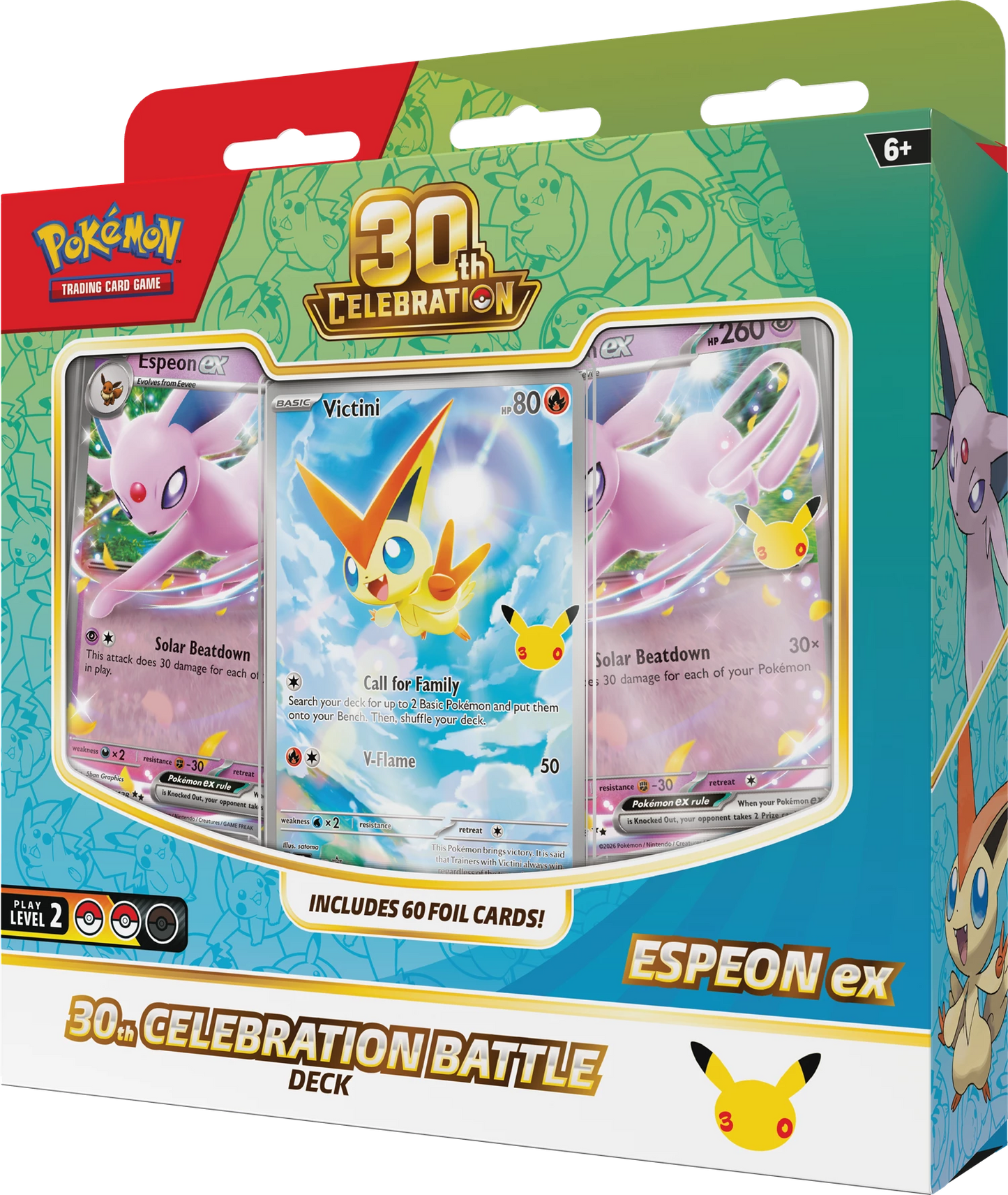 Pokémon 30th Celebration Battle Deck – Espeon ex (EN)