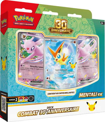 Pokémon 30th Celebration Battle Deck – Espeon ex (FR)