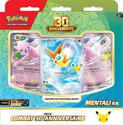 Pokémon 30th Celebration Battle Deck – Espeon ex (FR)