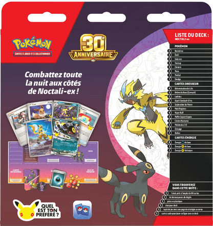 Pokémon 30th Celebration Battle Deck – Umbreon ex (FR)