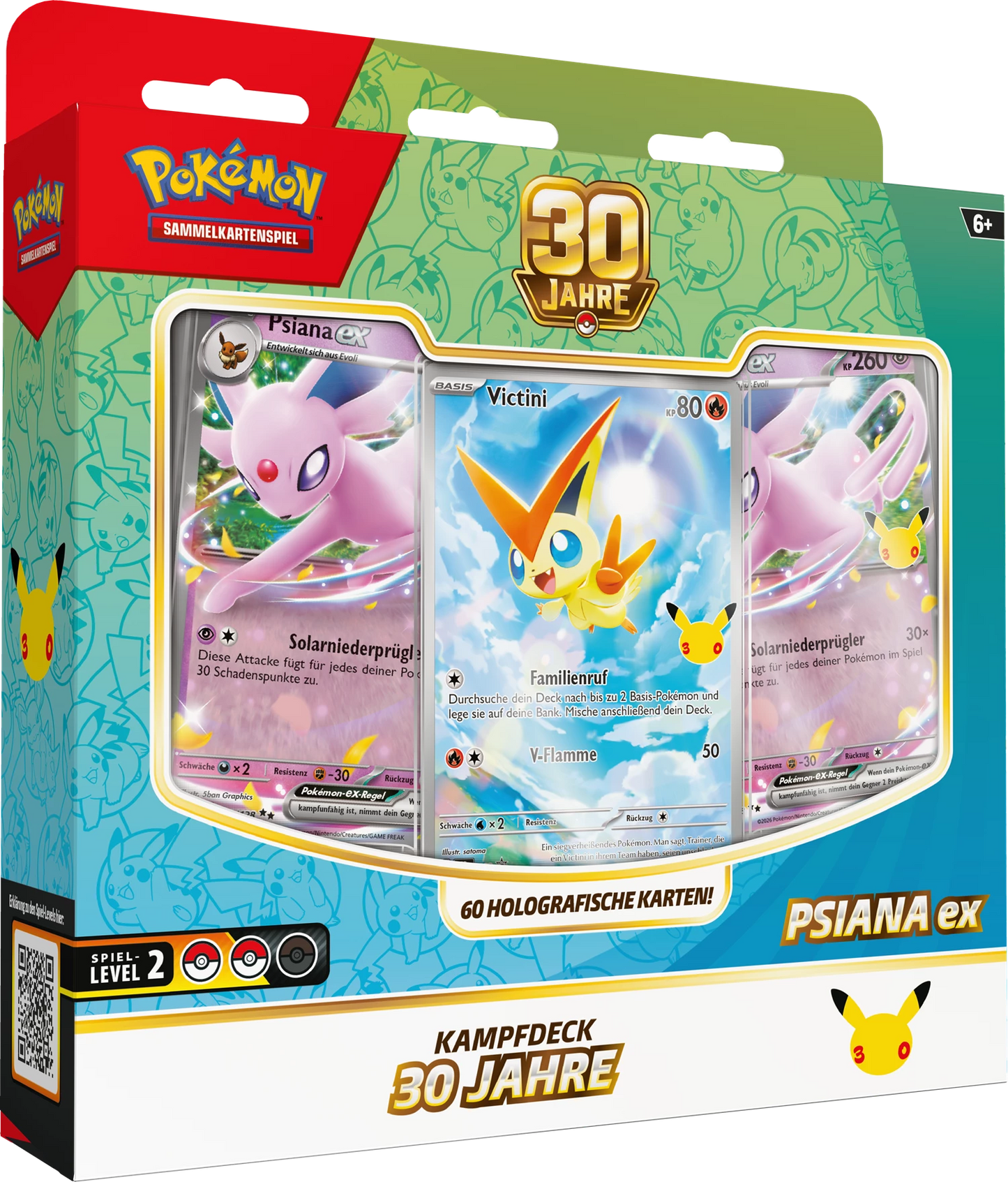 Pokémon 30th Celebration Battle Deck – Espeon ex (DE)