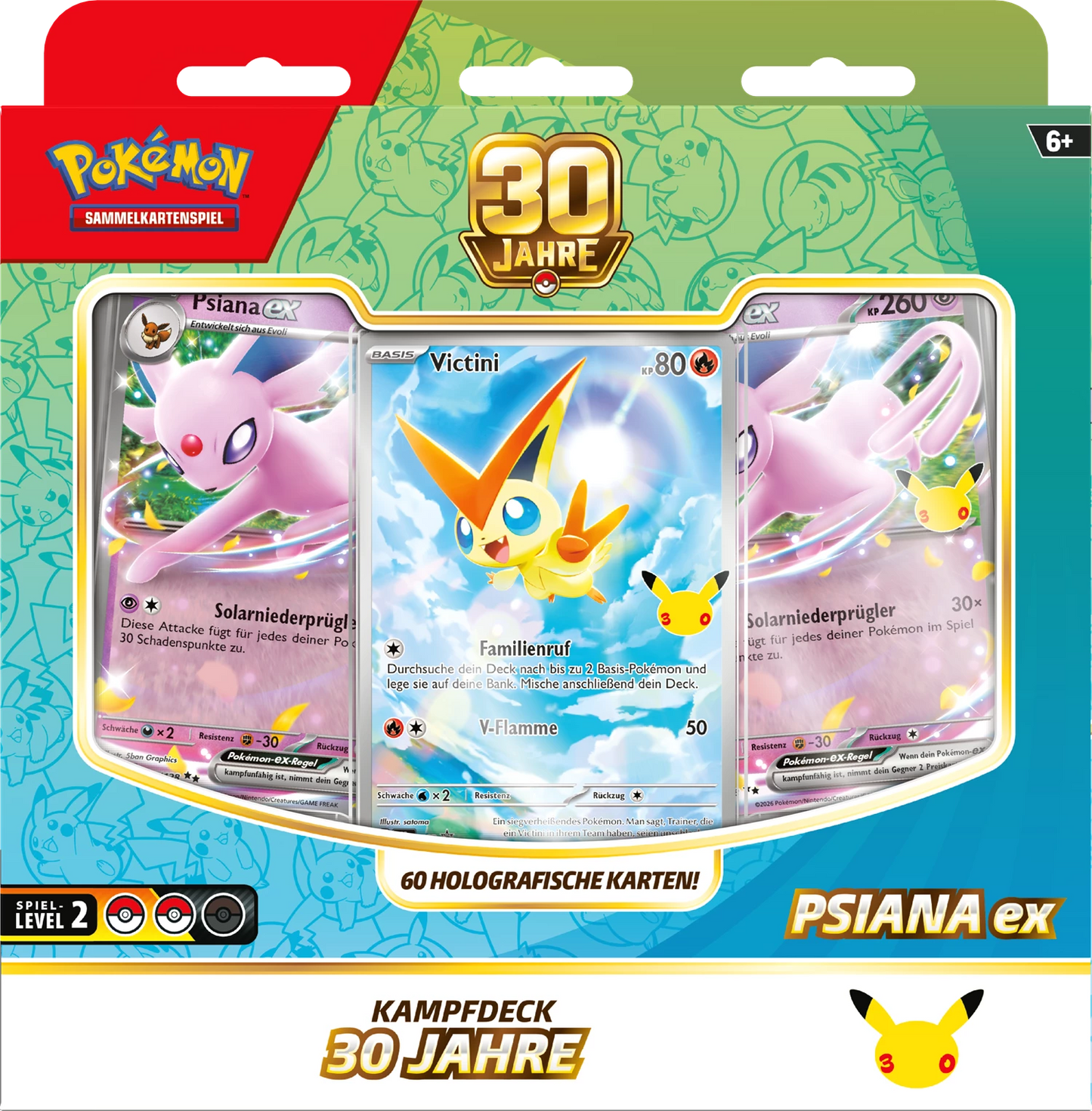Pokémon 30th Celebration Battle Deck – Espeon ex (DE)
