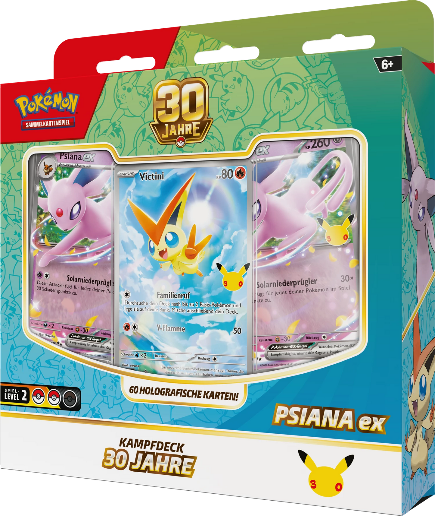 Pokémon 30th Celebration Battle Deck – Espeon ex (DE)