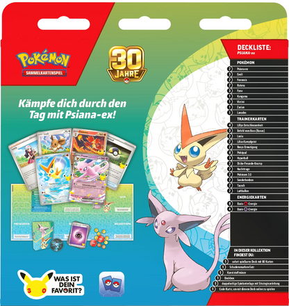 Pokémon 30th Celebration Battle Deck – Espeon ex (DE)
