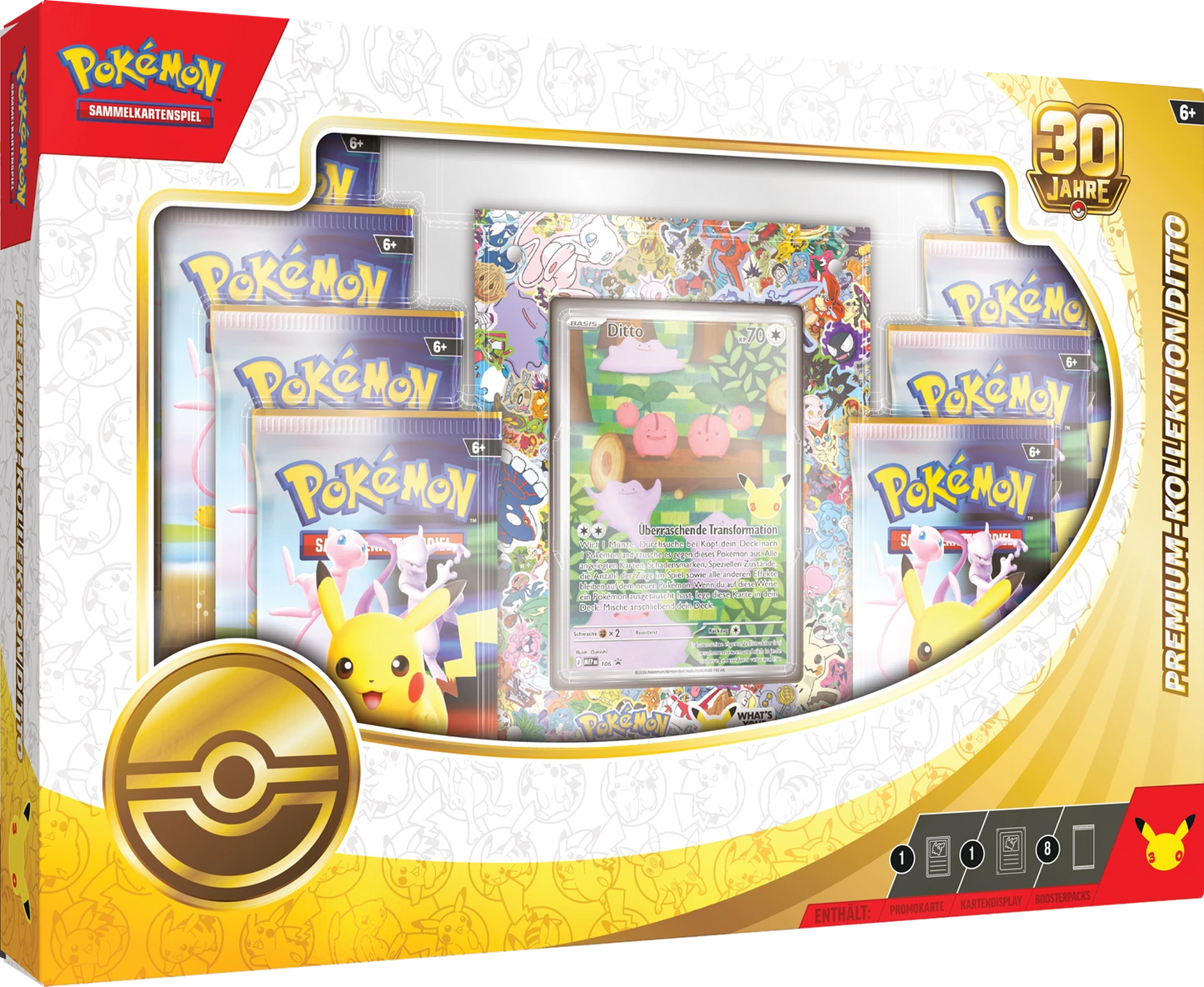 Pokémon 30th Celebration Ditto Premium Collection (DE)