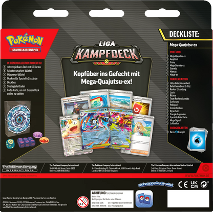Pokémon Mega Greninja ex League Battle Deck (DE)