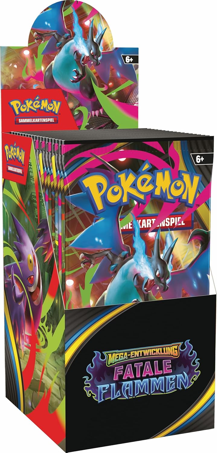 Pokémon Phantasmal Flames Booster Display 18 Packs (DE)