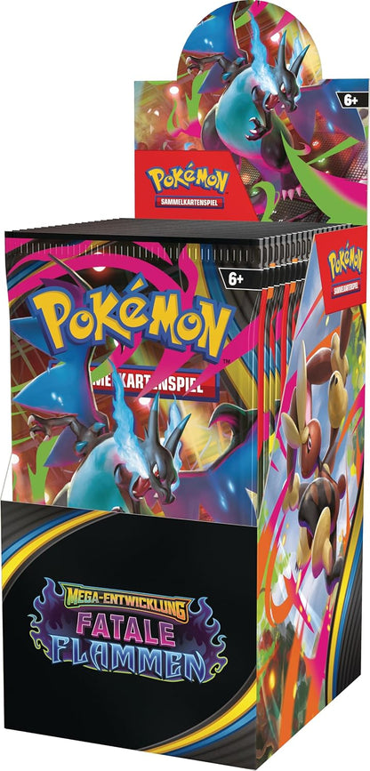 Pokémon Phantasmal Flames Booster Display 18 Packs (DE)