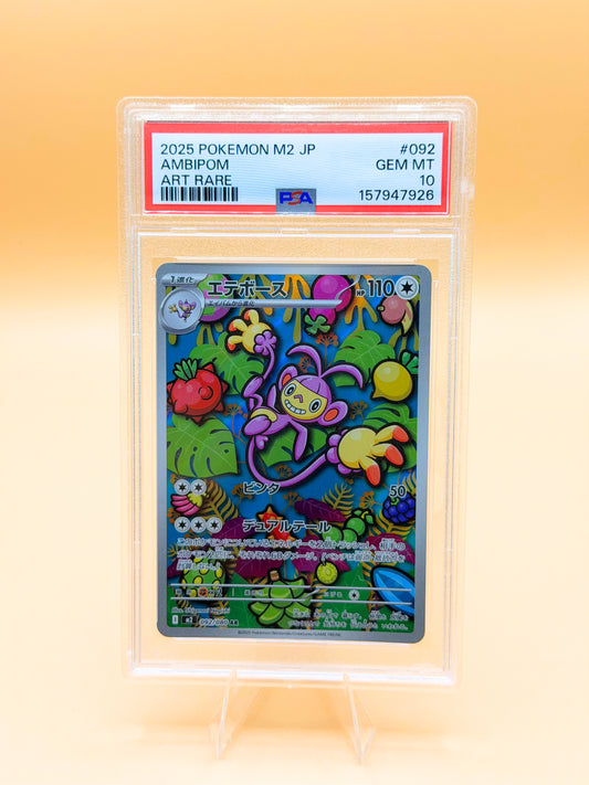Ambipom #092/080 (Art Rare) (JP) – PSA 10