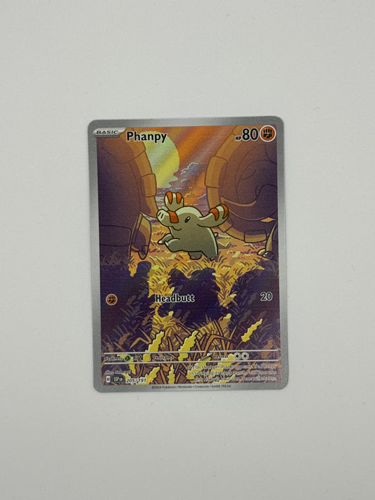 Phanpy – Full‑Art Illustration Rare (205/191) | Surging Sparks (EN)