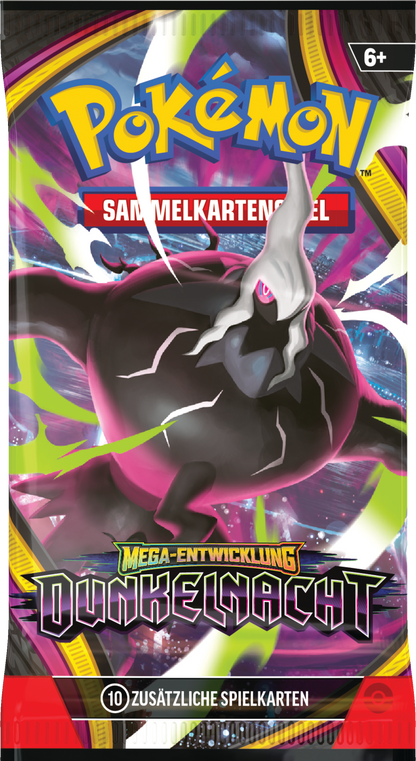 Pokémon Boosterpack mit Sammelkarte, Mega-Entwicklung, 10 Karten