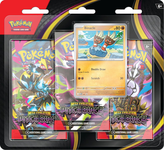 Pokémon Pitch Black 3-Pack Blister
