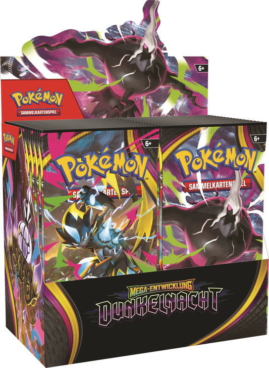 Pokémon Pitch Black Booster Display