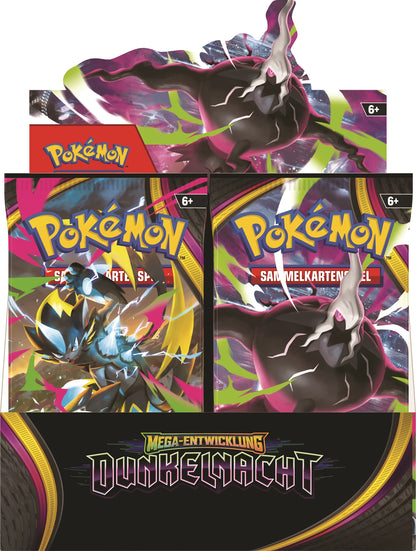 Pokémon Pitch Black Booster Display