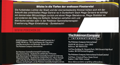 Pokémon Pitch Black Booster Display