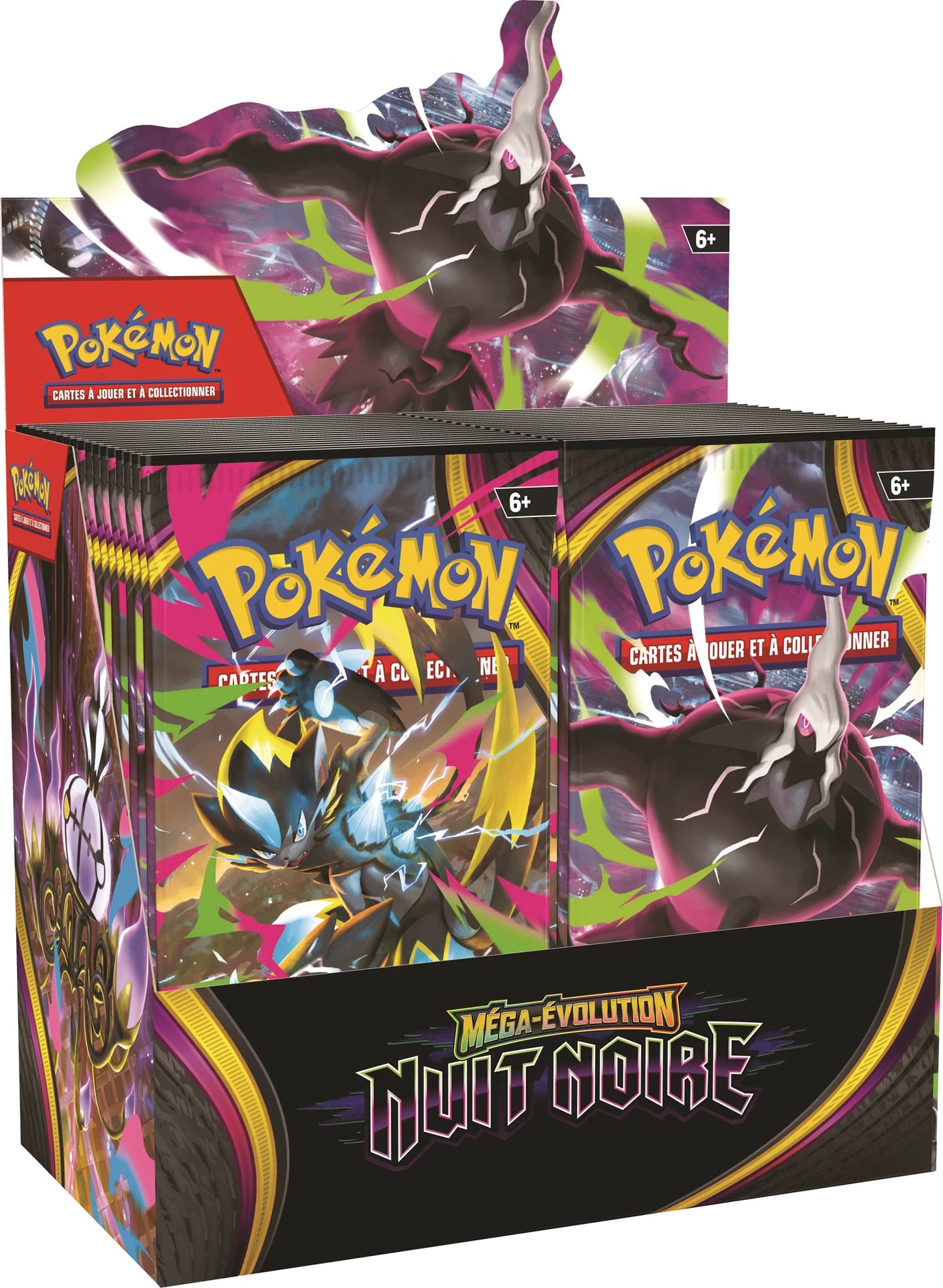 Pokémon Pitch Black Booster Display