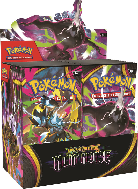 Pokémon Pitch Black Booster Display