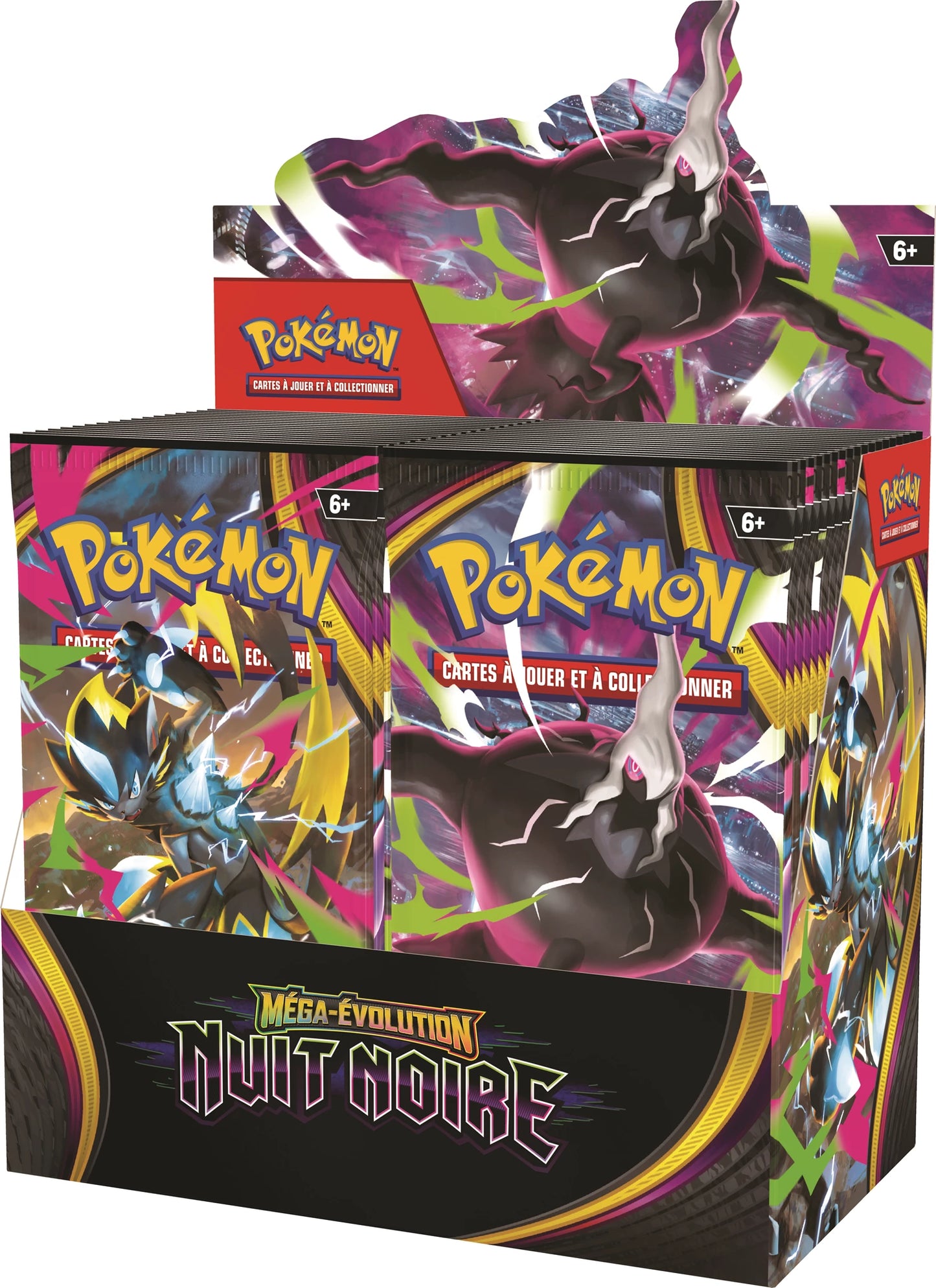 Pokémon Pitch Black Booster Display