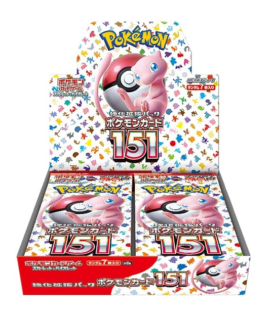 Pokémon 151 Booster Box [Japan Import] – Lieferzeit 2–3 Wochen