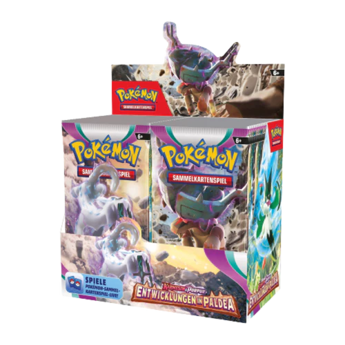 Pokémon Entwicklungen in Paldea Booster Box