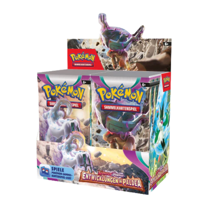 Pokémon Entwicklungen in Paldea Booster Box