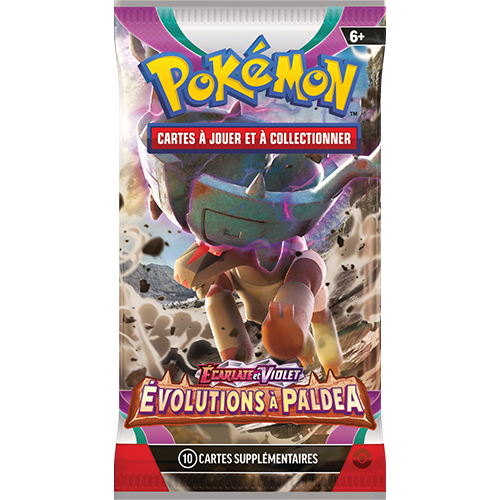 Pokémon Paldea Evolved Booster Pack (FR)