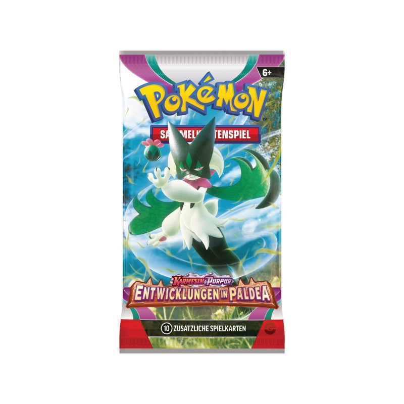Pokémon Entwicklungen in Paldea Booster Pack