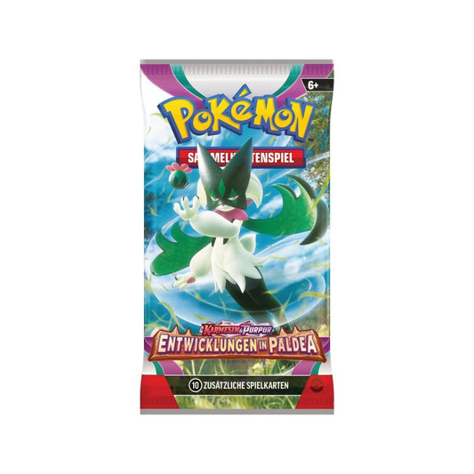 Pokémon Entwicklungen in Paldea Booster Pack