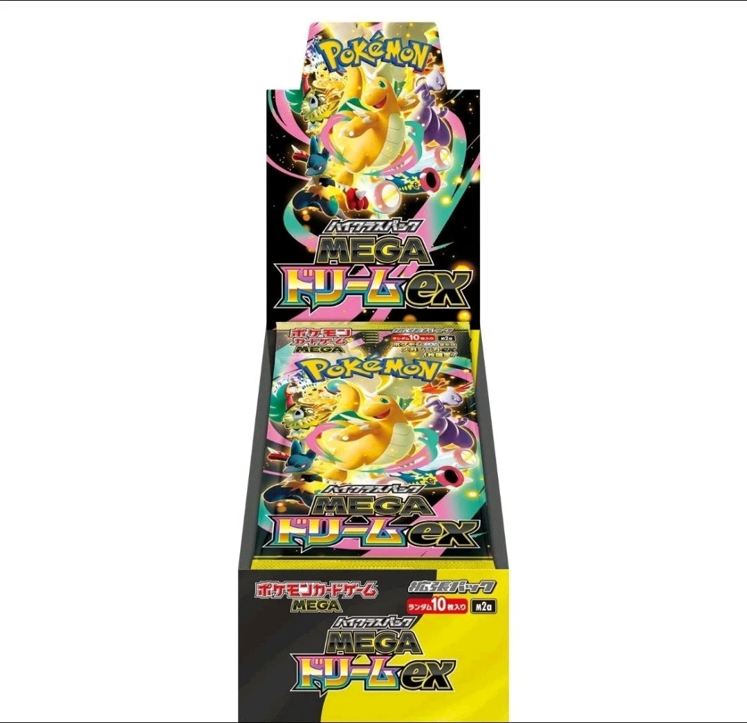 [NUR AUF ANFRAGE] Pokémon Mega Dream ex – Japanese Booster Box Sealed Case