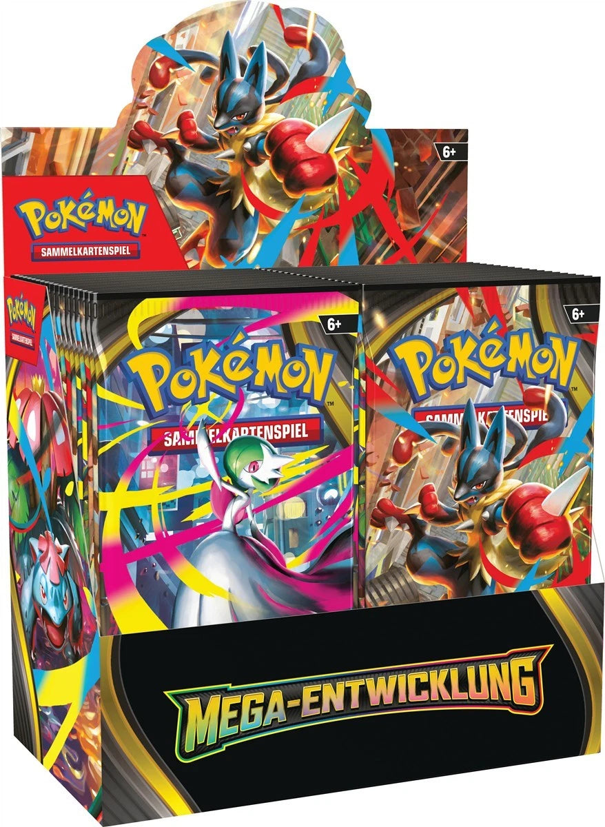 Pokémon Mega Evolution Booster Display (DE)