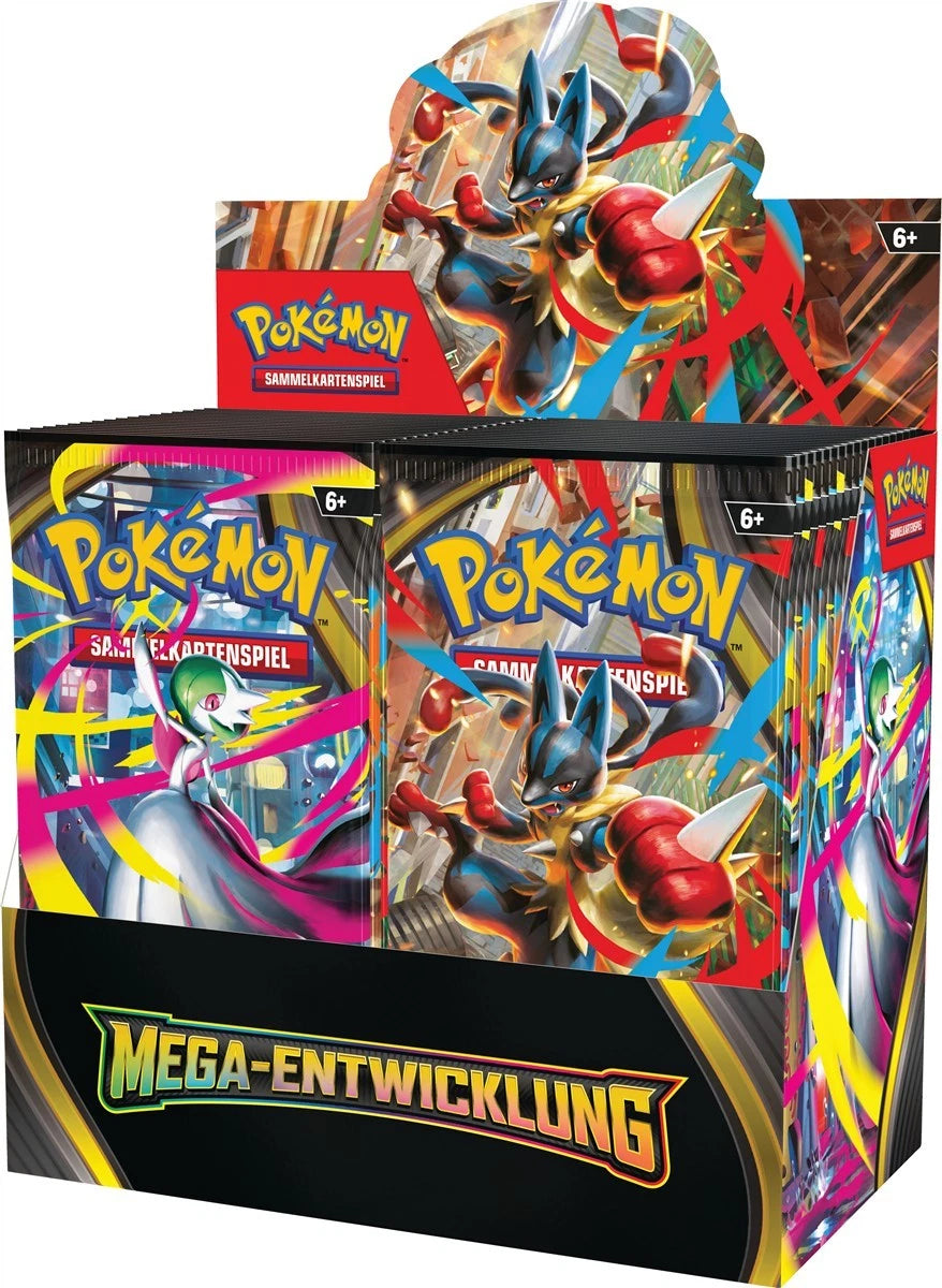 Pokémon Mega Evolution Booster Display (DE)