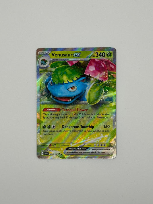 Venusaur EX – Double Rare Holo (001/142) | Stellar Crown (EN) | – jetzt bestellen bei Pokécado Kaufmann